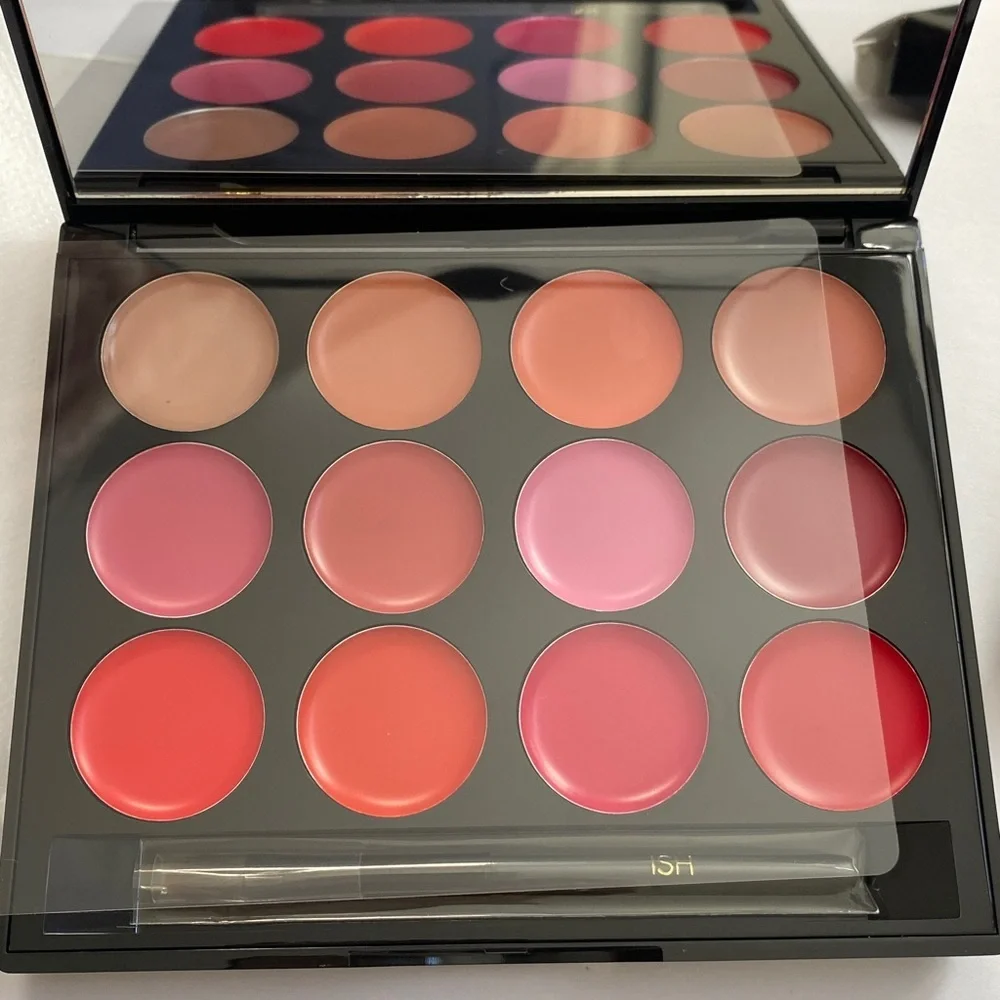 ISH Make Up Lip Statement Palette Concealed Case Lip Gloss Lipstick